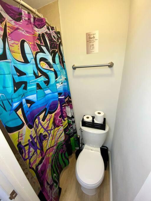 Cozy & Colorful Miami Art Canvas W/Hottub & Murals Экстерьер фото